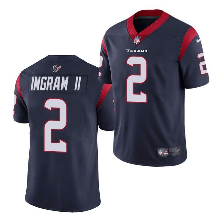 Men Houston Texans #2 Mark Ingram II Nike Navy Limited NFL Jersey